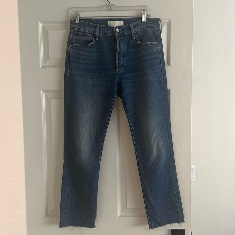 Mother The Scrapper Cuff Ankle Fray